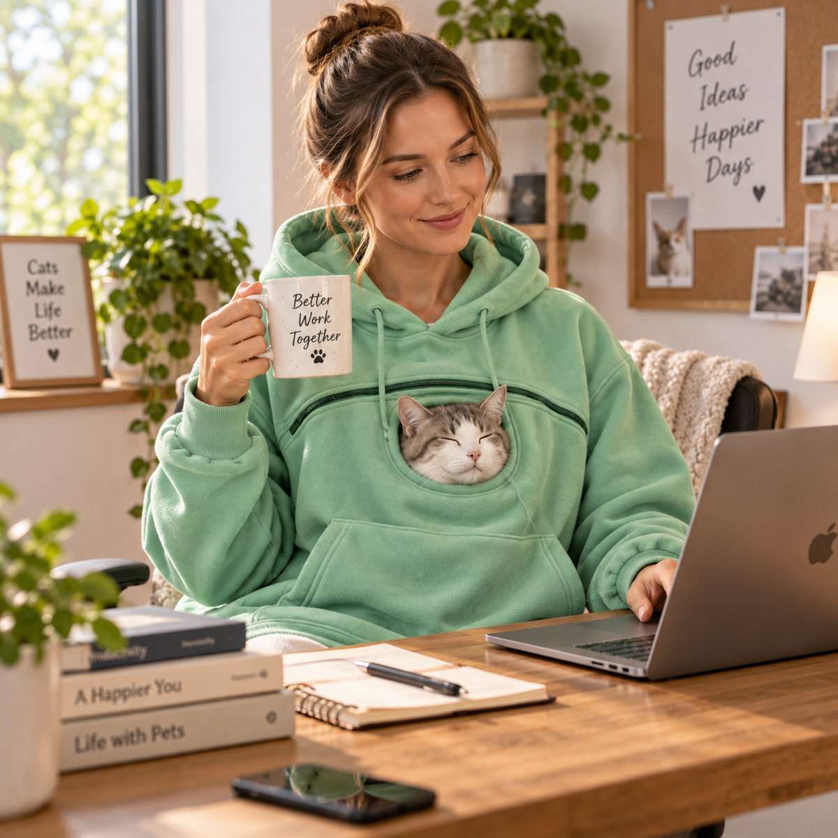 Strideze™ The Kitty Hoodie