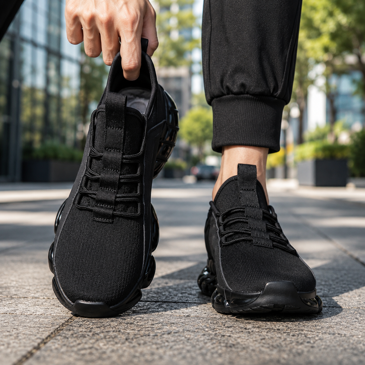 🔥Last Sale🔥Men's Lightweight Breathable Low-Top Running Shoes - STRIDEZE™